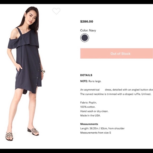 Anthropologie Blue CHIC Button Pocket Mini Dress - Picture 4 of 6